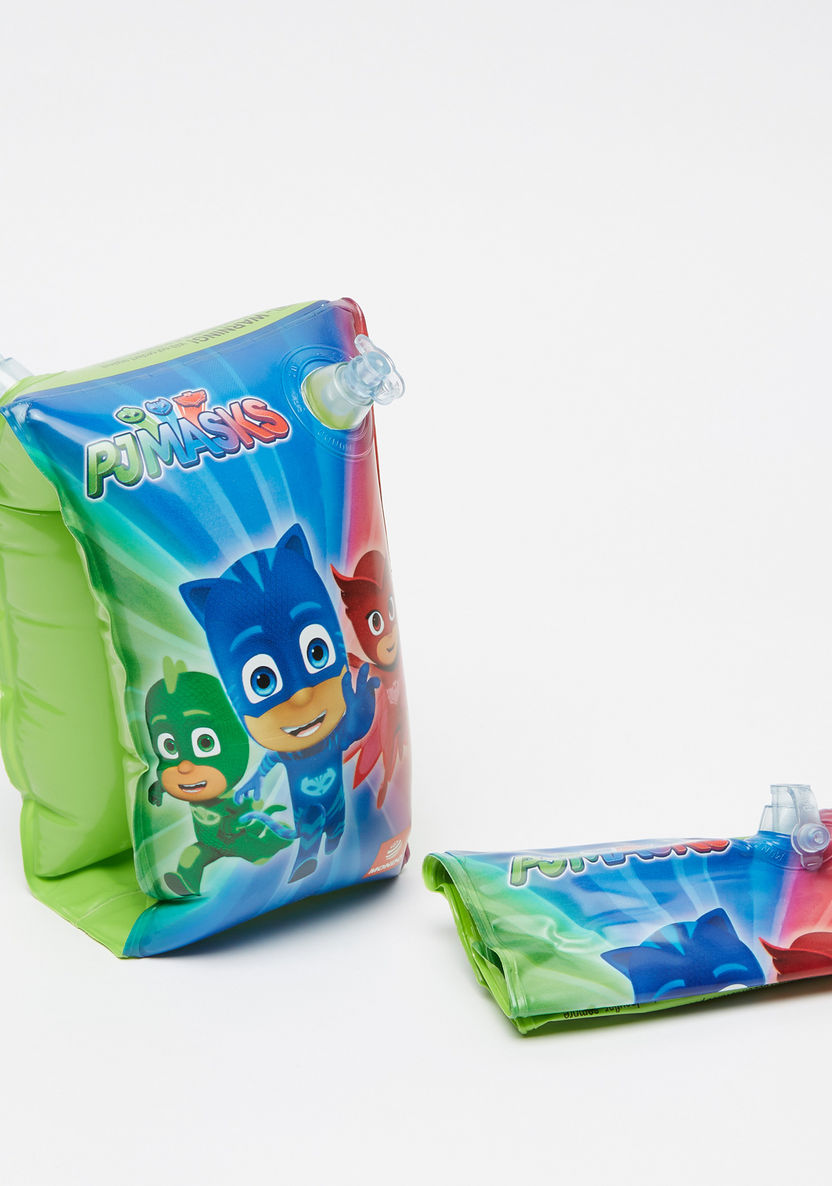 PJ Masks Printed Inflatable Arm Bands-Beach and Water Fun-image-0