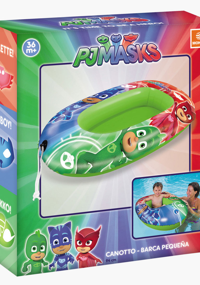 PJ Masks Printed Inflatable Boat - Small-Beach and Water Fun-image-1