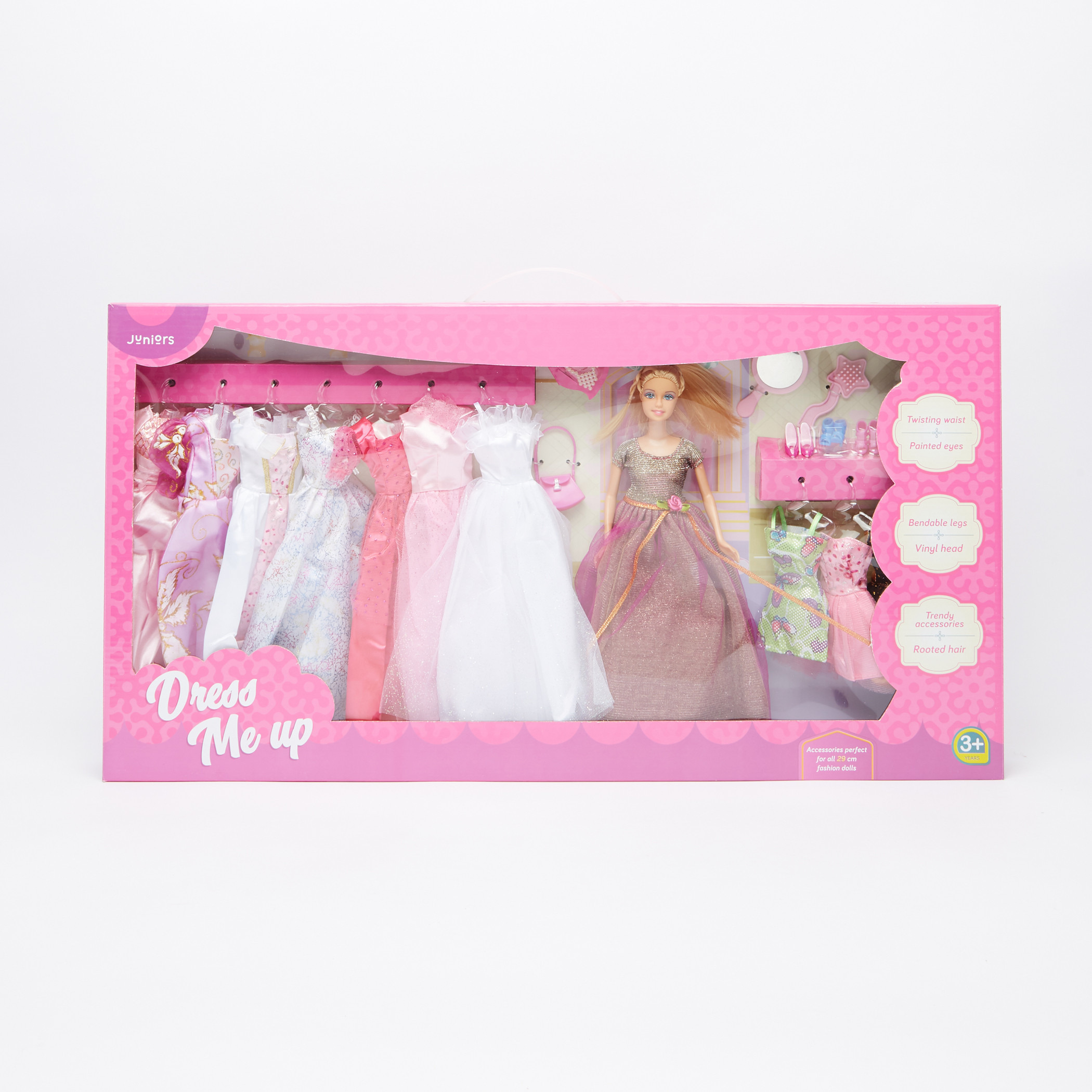 Buy Juniors Dress Me Up Doll Set for Babies Online in Qatar Centrepoint