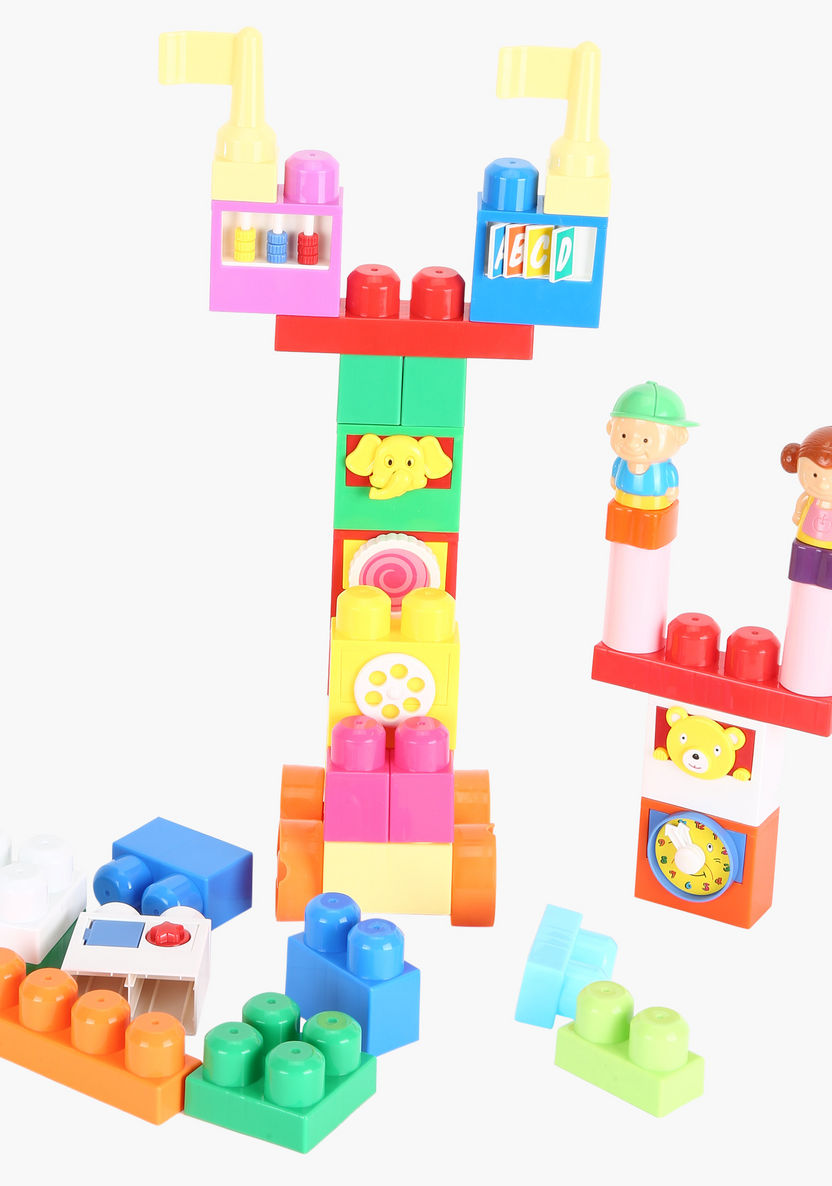 Juniors 49-Piece Building Block Set-Blocks%2C Puzzles and Board Games-image-1