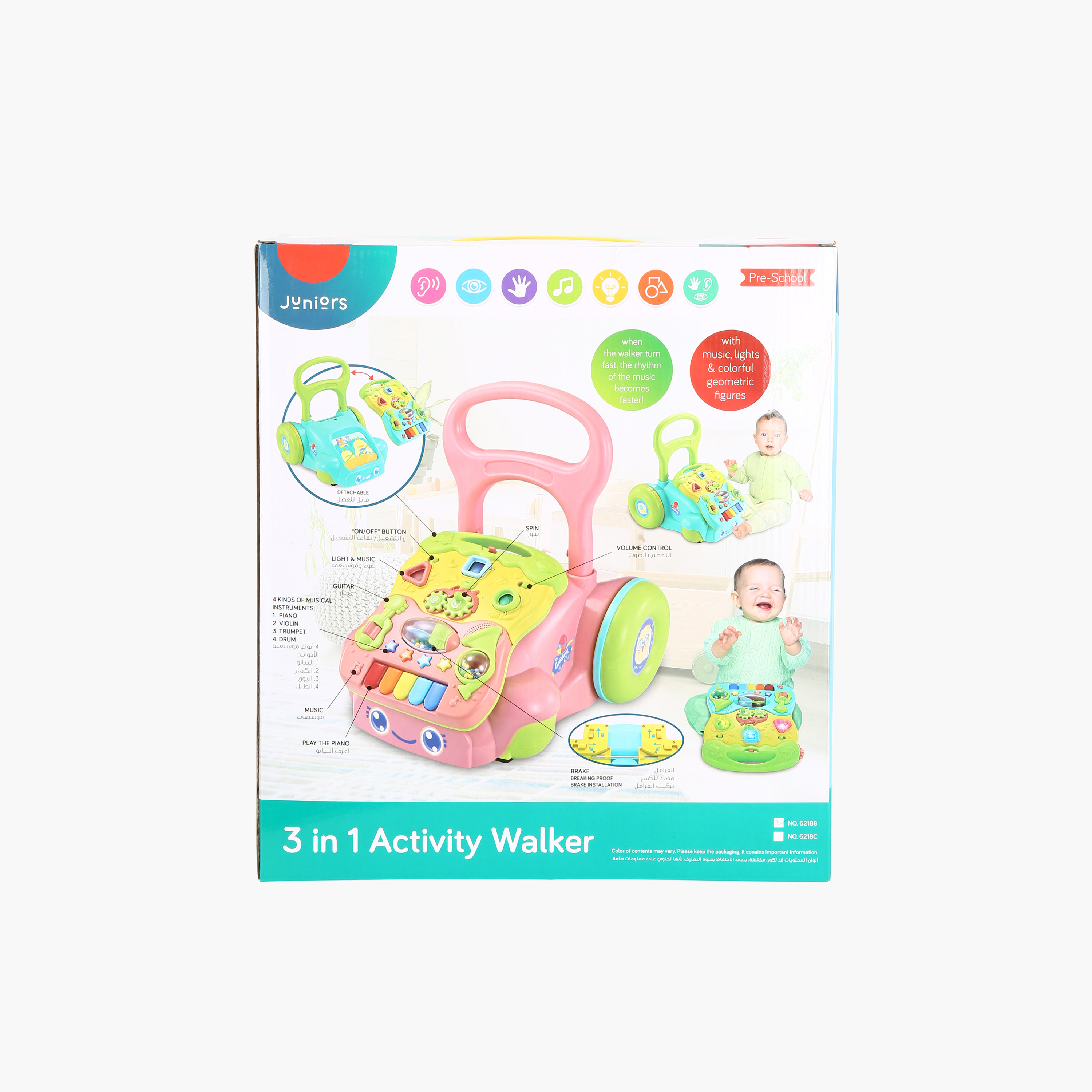 Juniors Musical Baby Walker-baby-infantactivity-walkers-image-5