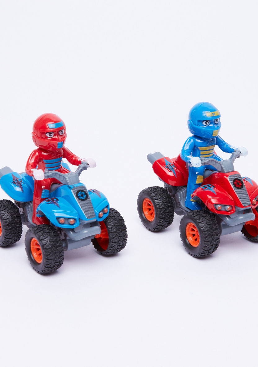 Friction 2-Piece Motorcycle Toy-Scooters and Vehicles-image-0
