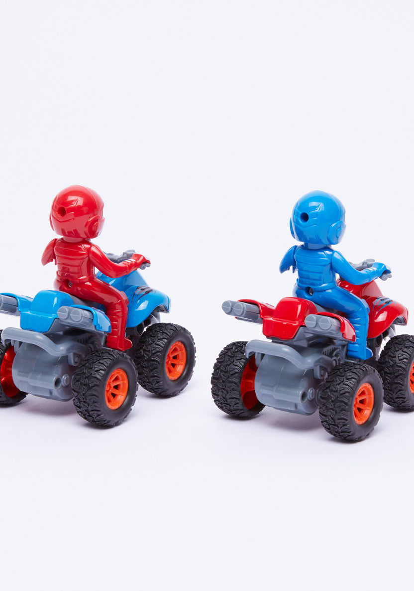 Friction 2-Piece Motorcycle Toy-Scooters and Vehicles-image-1