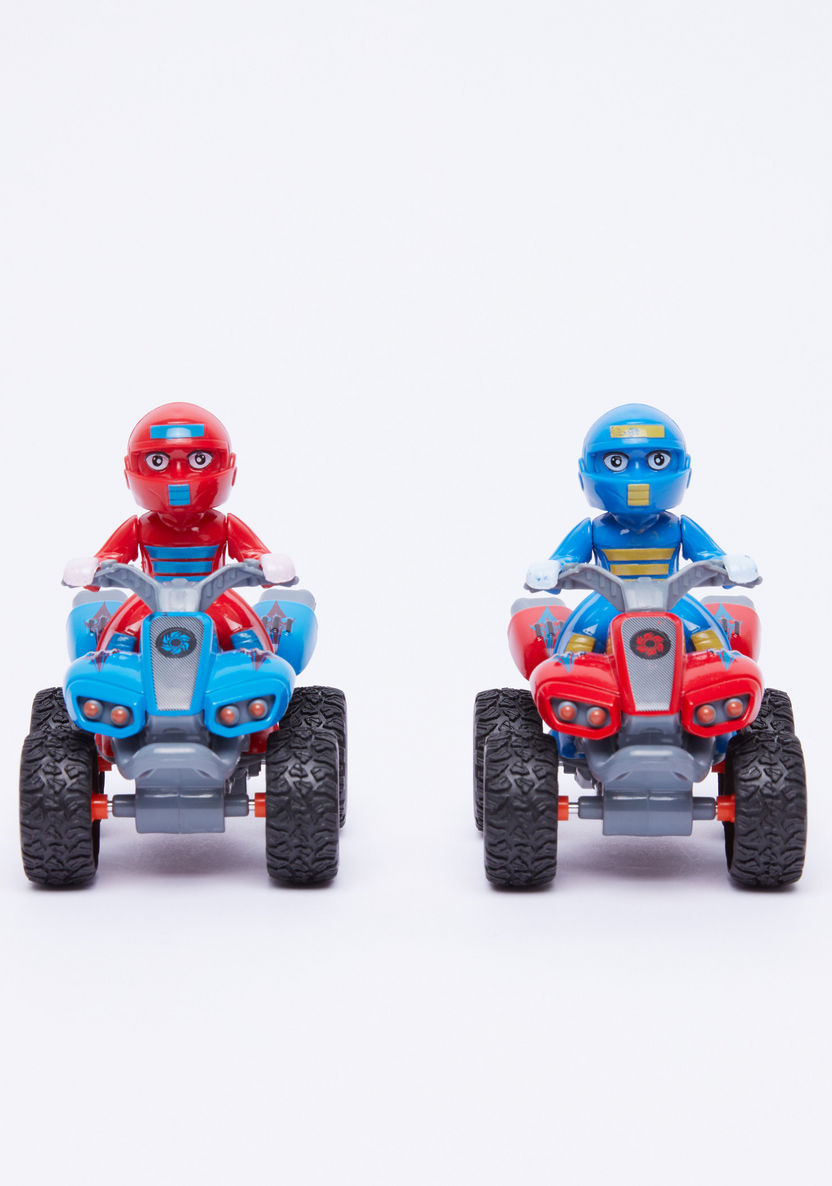 Friction 2-Piece Motorcycle Toy-Scooters and Vehicles-image-2