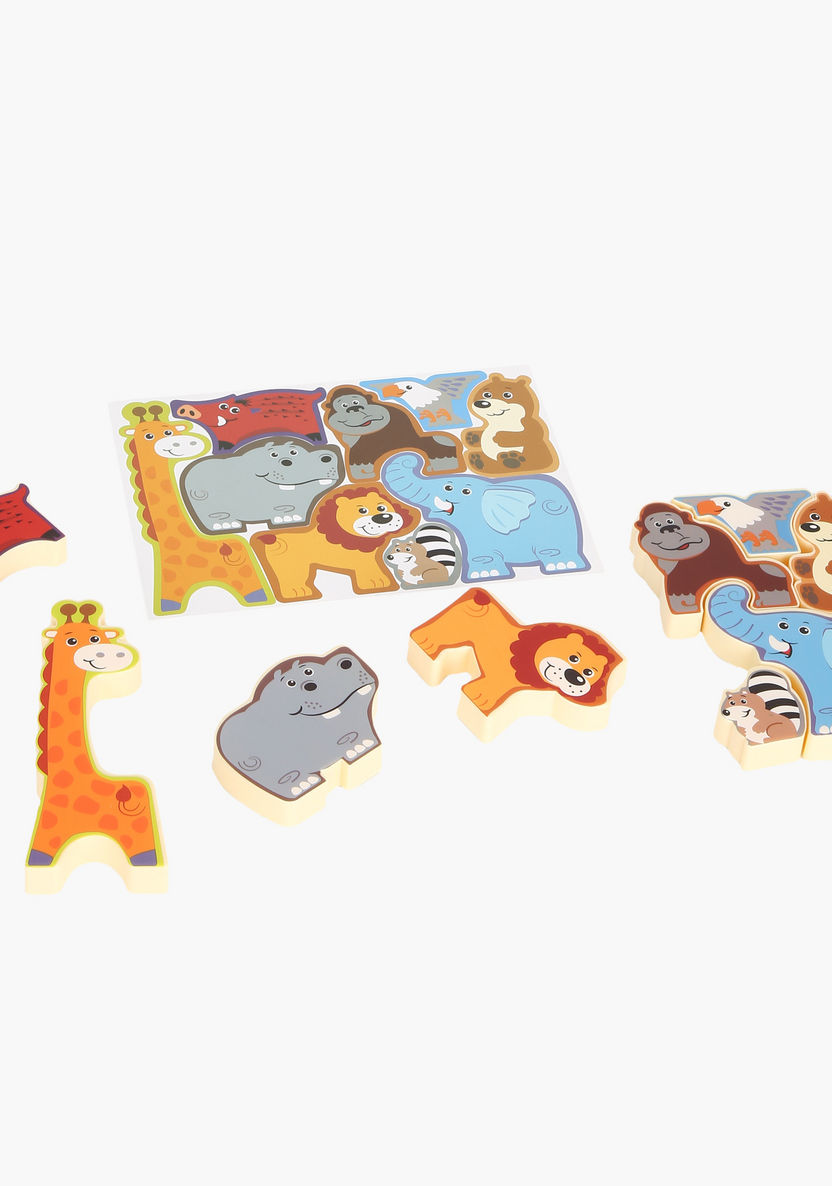Playgo Wildlife Safari Puzzle-Blocks%2C Puzzles and Board Games-image-1