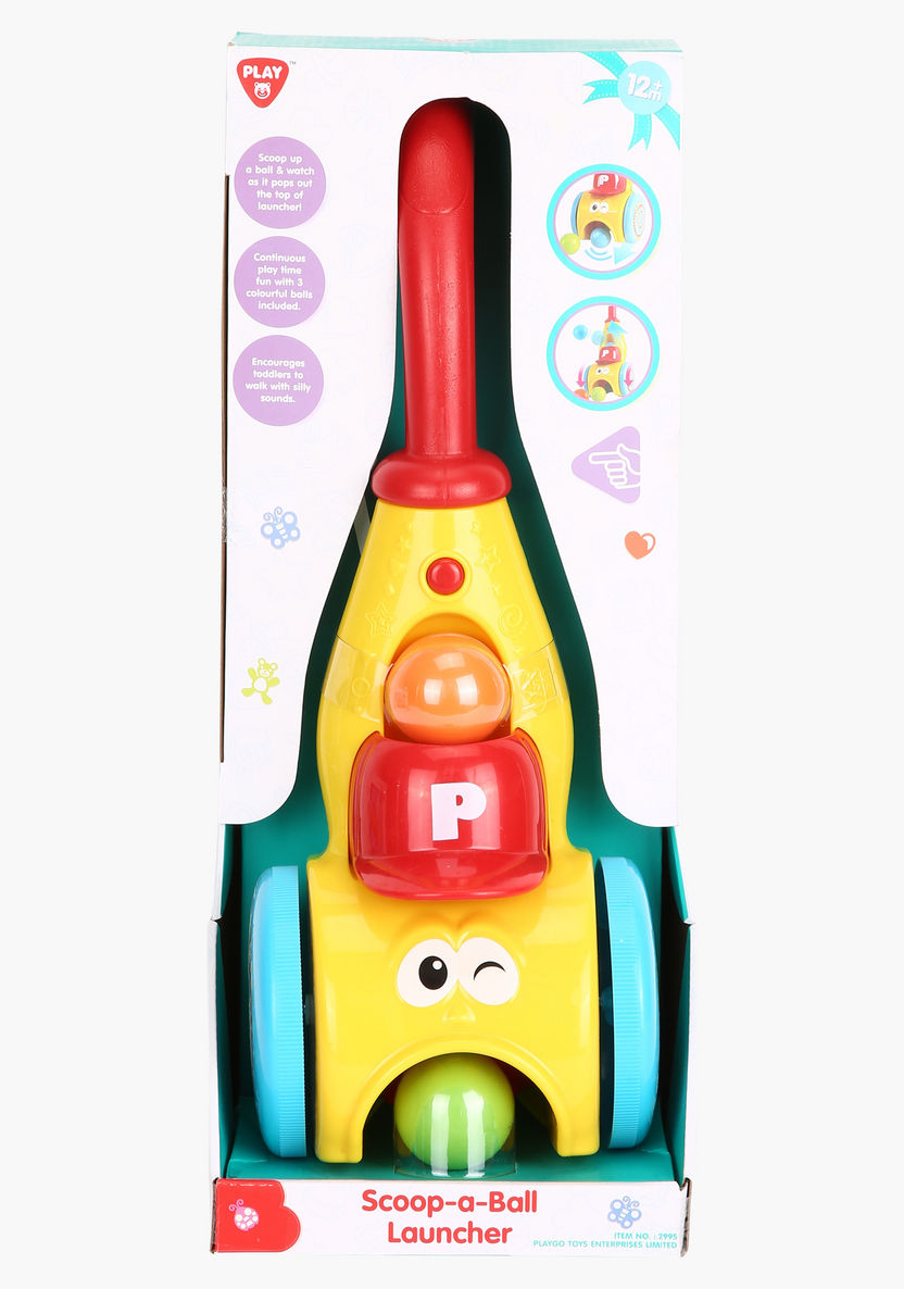 Playgo Scoop-a-Ball Launcher Battery-Operated Toy-Baby and Preschool-image-3