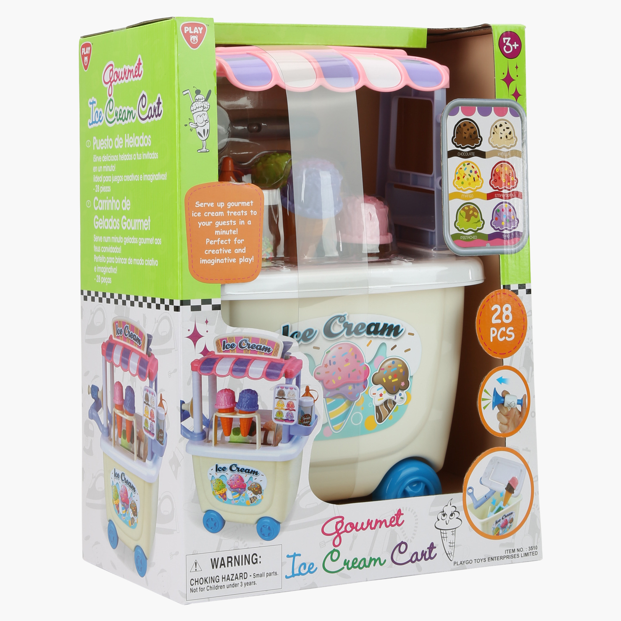 Gourmet ice cheap cream cart toy