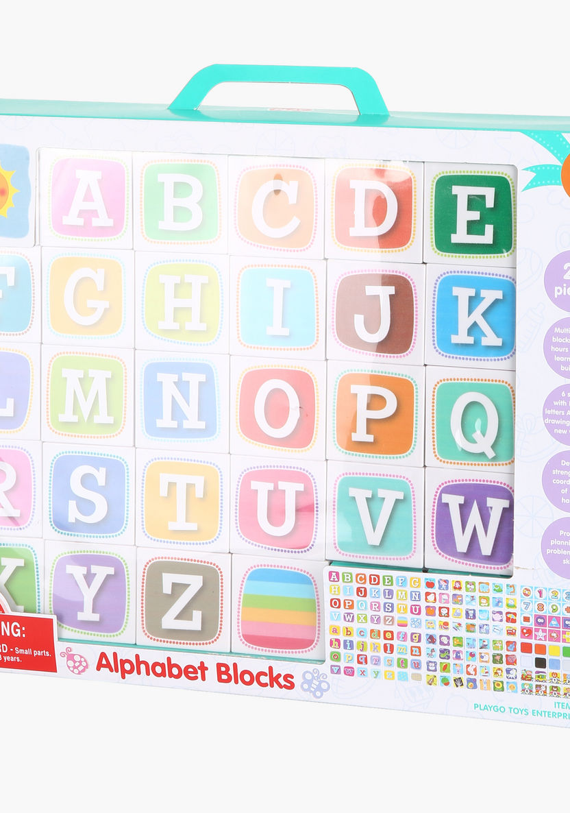 Alphabet Blocks 28-Piece Learning Toy-Baby and Preschool-image-3