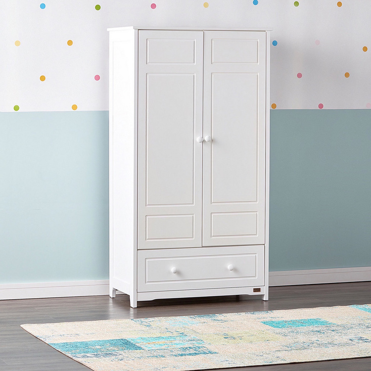 Giggles Patricia Double Door Wardrobe with Drawer