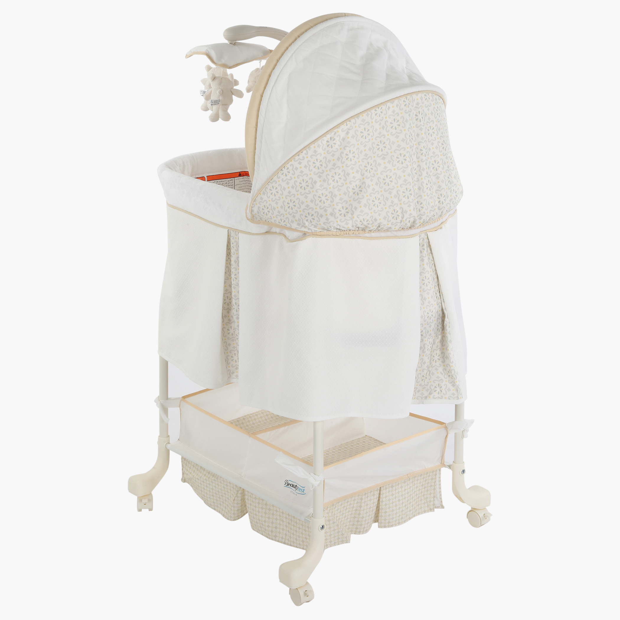 Deluxe hotsell gliding bassinet