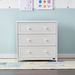 Giggles Patricia 3-Drawer Chest of Drawers with Round Handles-Wardrobes and Storage-thumbnail-1