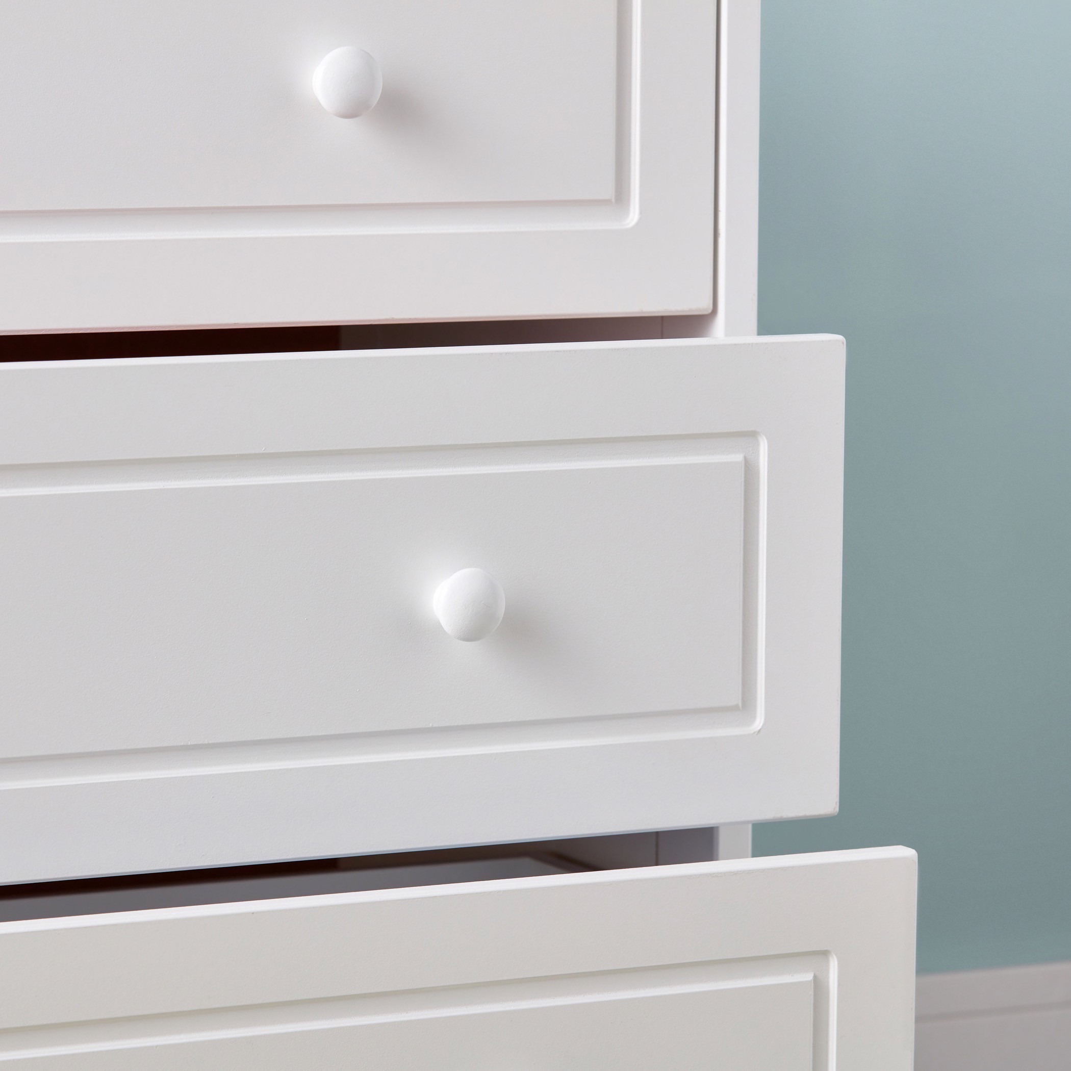 Giggles Patricia 3-Drawer Chest of Drawers with Round Handles-baby-nursery-furniture-wardrobesandstorage-image-5