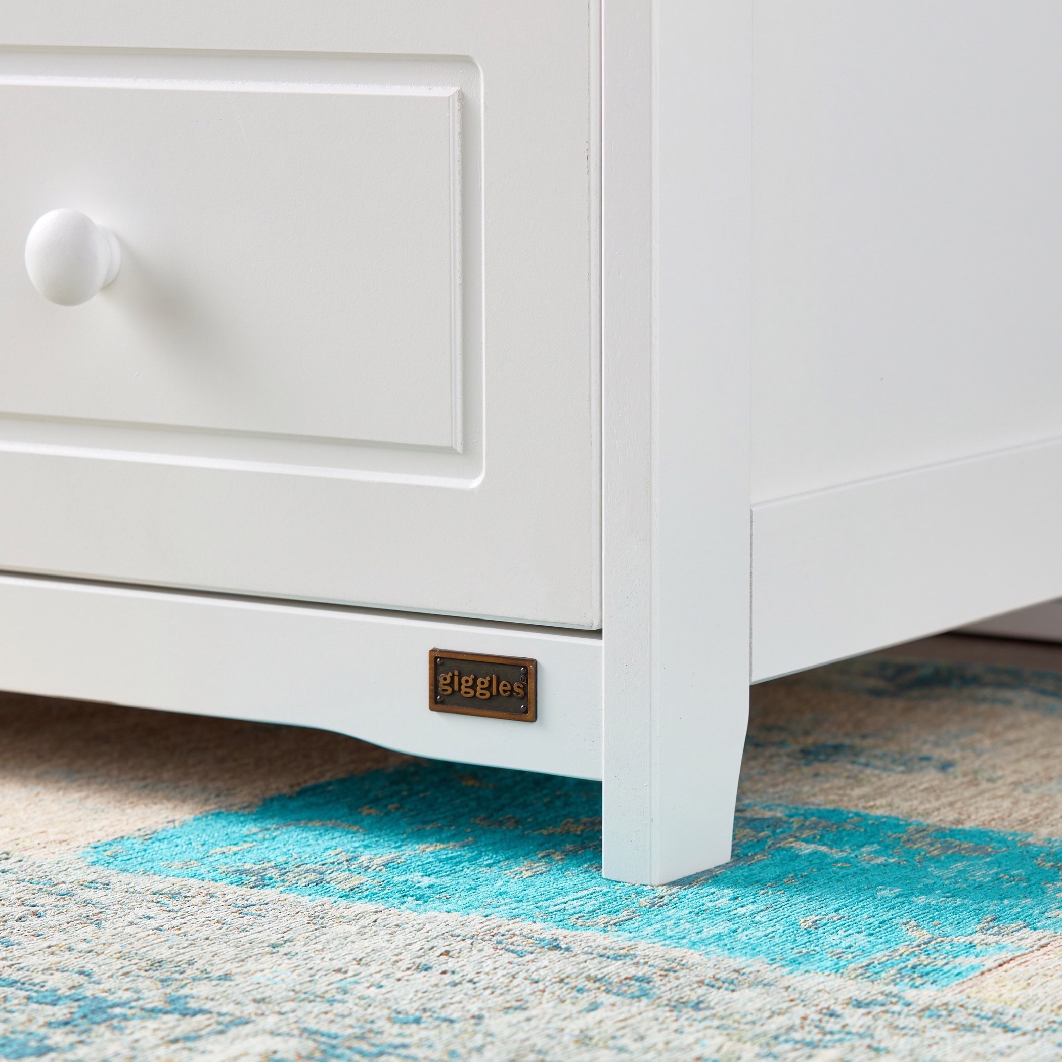 Giggles Patricia 3-Drawer Chest of Drawers with Round Handles-baby-nursery-furniture-wardrobesandstorage-image-6