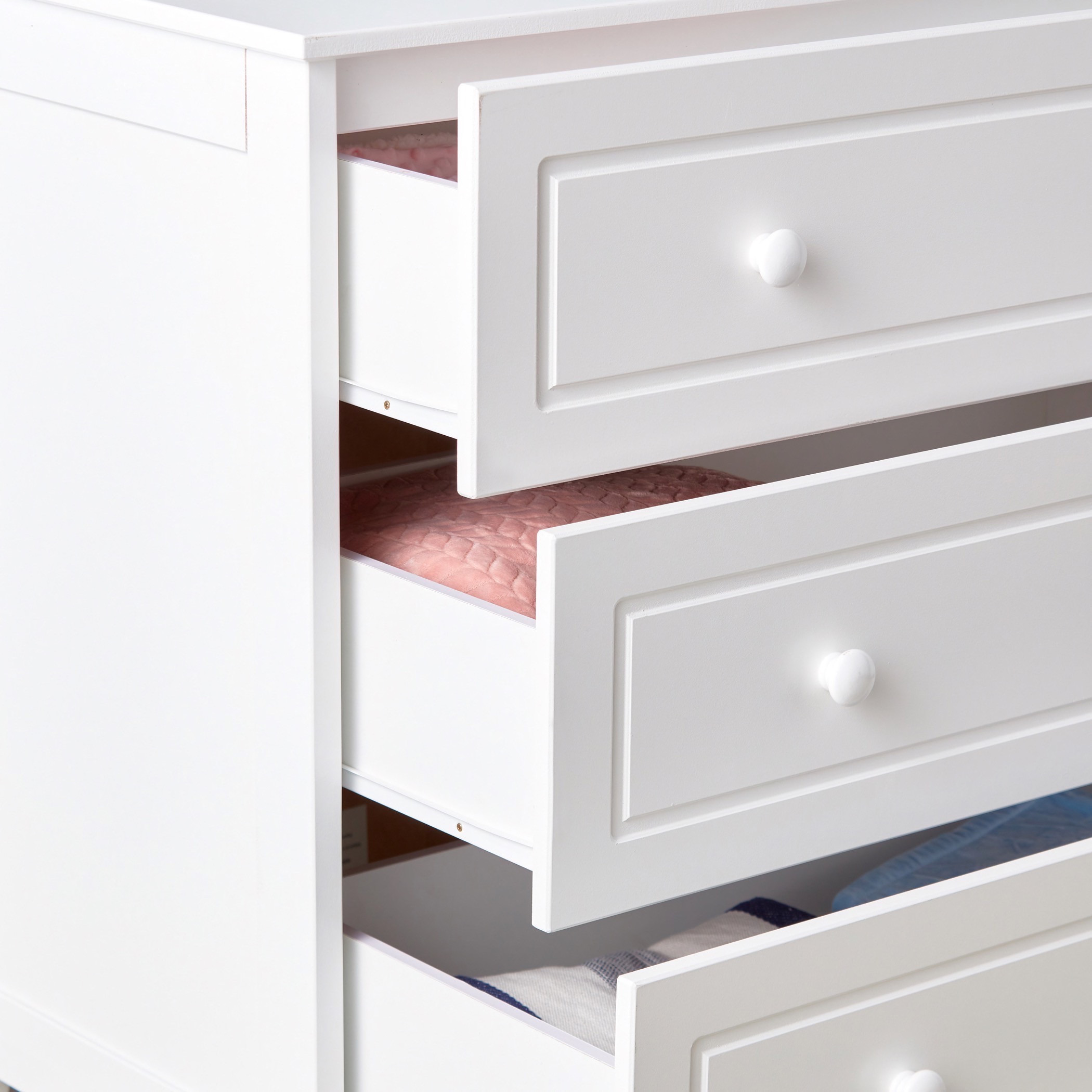 Giggles Patricia 3-Drawer Chest of Drawers with Round Handles-baby-nursery-furniture-wardrobesandstorage-image-7