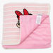 Minnie Mouse Embroidered Receiving Blanket - 76x102 cms-Blankets and Throws-thumbnail-1