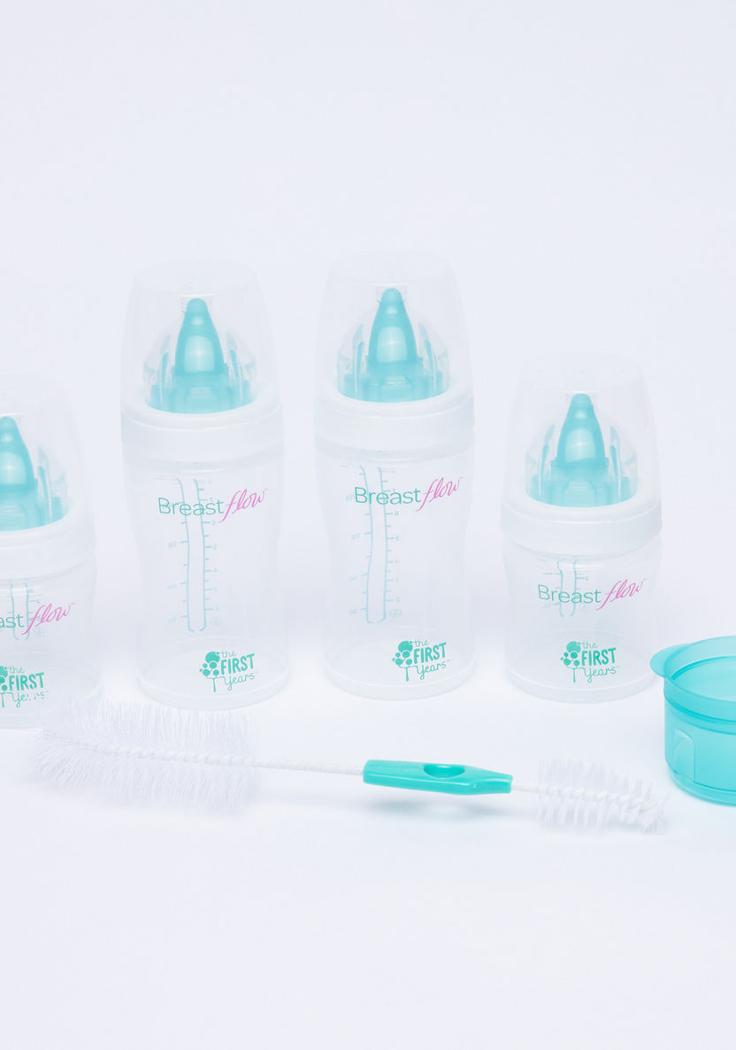 The First Years Breast Flow Feeding Starter Set-Bottles and Teats-image-0