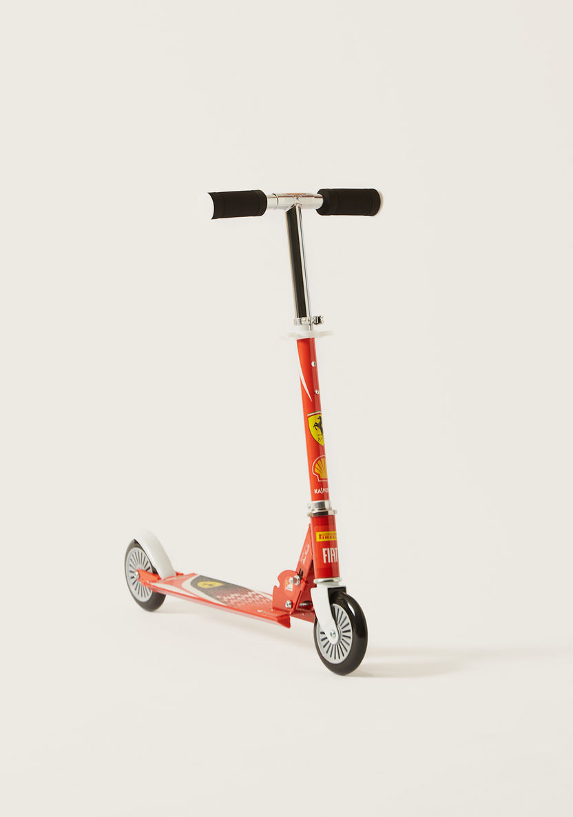 Ferrari Printed 2-Wheel Scooter-Bikes and Ride ons-image-1
