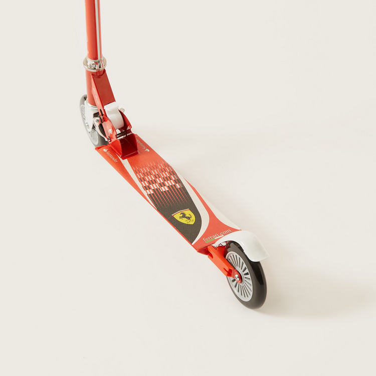 Ferrari Printed 2-Wheel Scooter