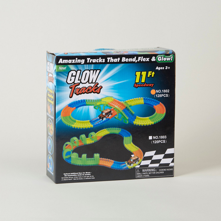 Glow-in-the-Dark Track Playset - 132 Pieces
