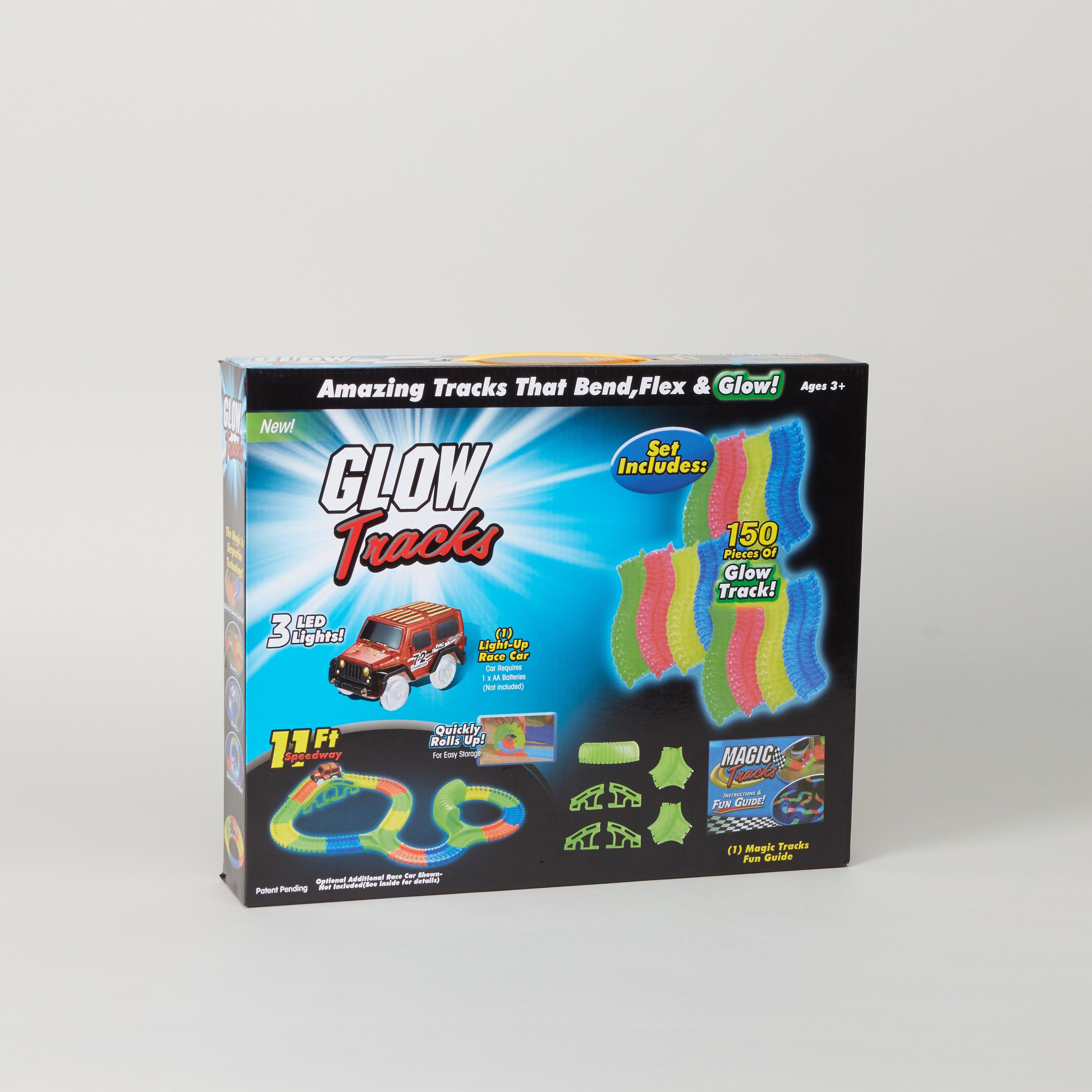 Glow-in-the-Dark Track Playset - 150 Piece-toys-playvehicles-vehicleplaysets-image-5