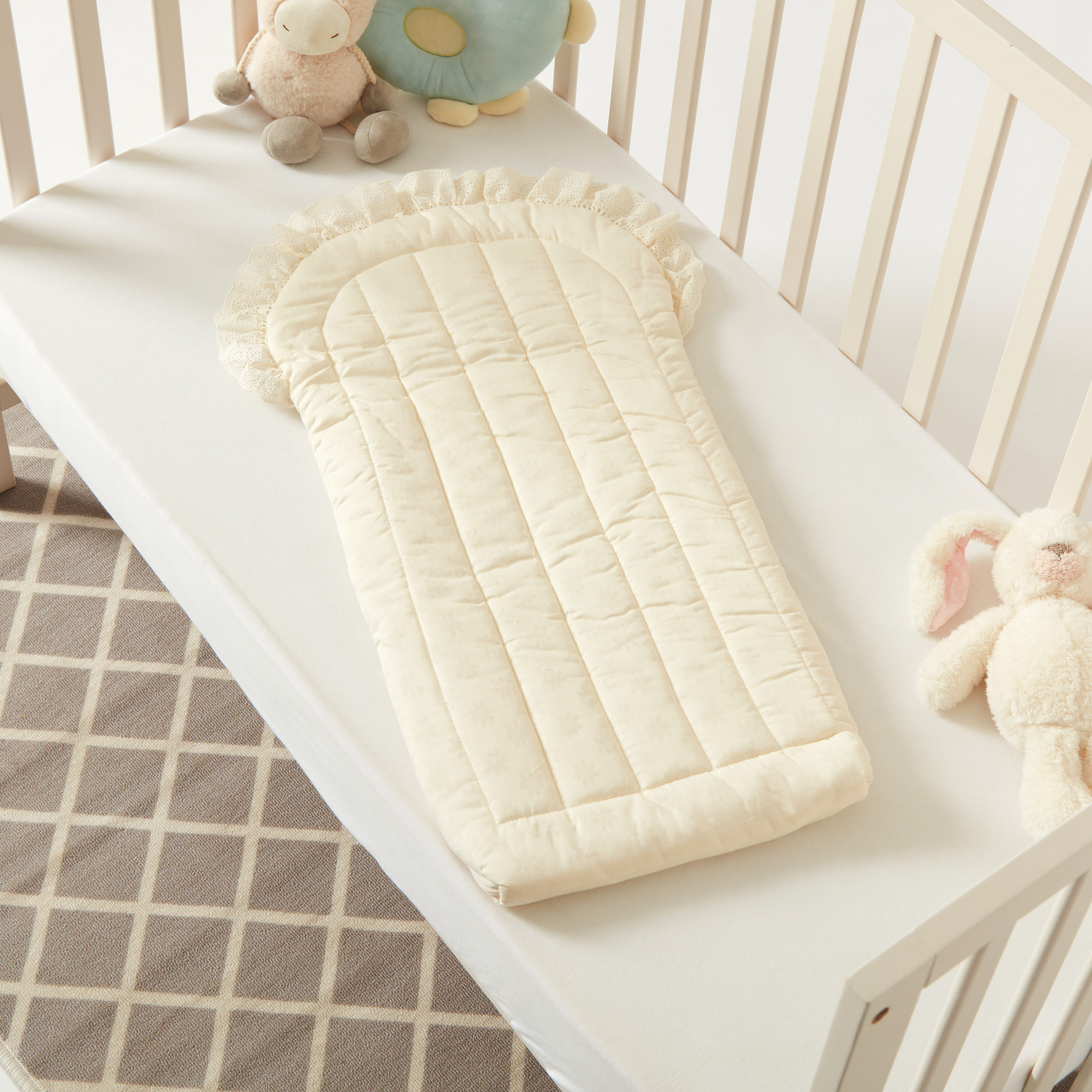 Giggles Printed Nest Bag with Frill Detail-baby-nursery-blanketsandswaddles-swaddlesandsleepingbags-image-3