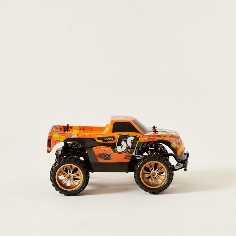 Juniors 1:10 Remote Control Monster Truck Toy