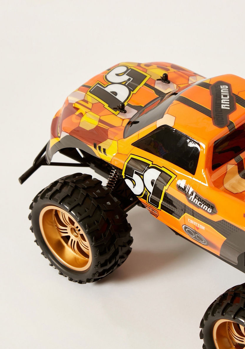 Juniors 1:10 Remote Control Monster Truck Toy-Remote Controlled Cars-image-4