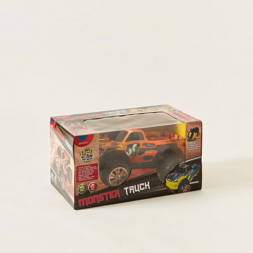 Juniors 1:10 Remote Control Monster Truck Toy-Remote Controlled Cars-image-6