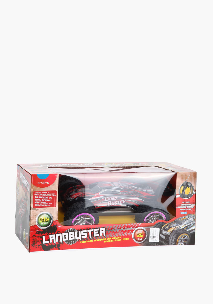 Juniors Remote Control Land Buster Toy Car Playset-Remote Controlled Cars-image-7