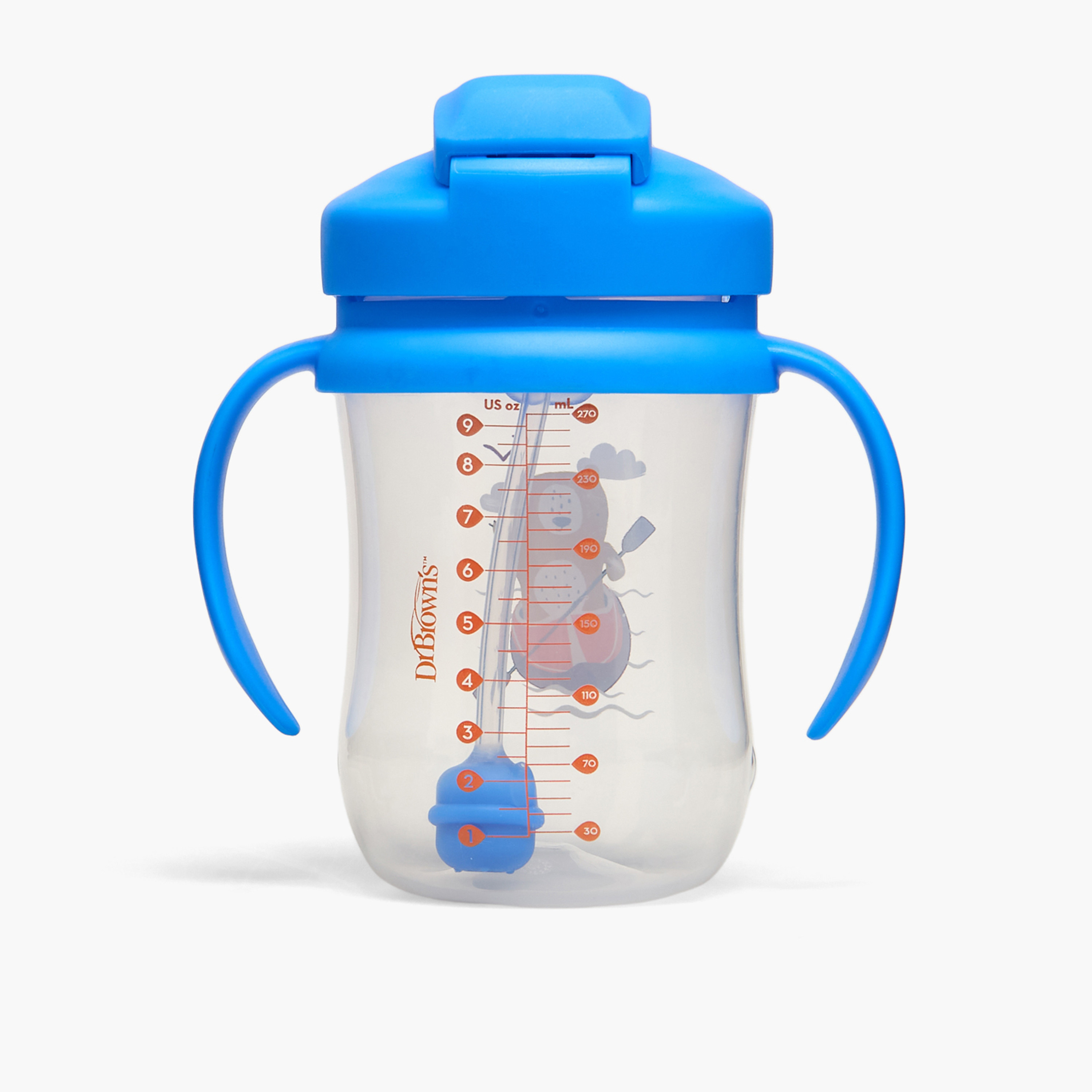 Dr. Brown's Straw Cup with Handles - 270 ml-baby-feeding-mealtimeessentials-image-2