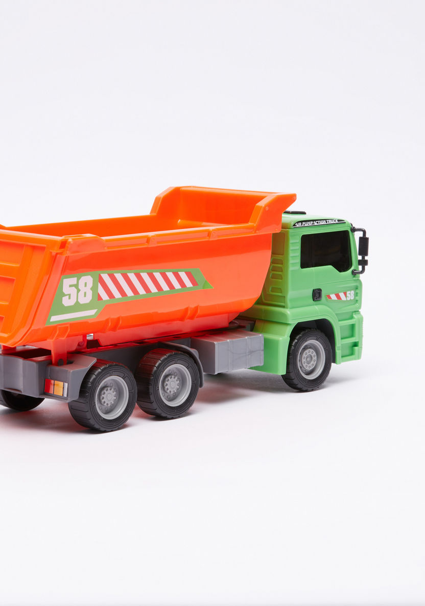 DICKIE TOYS Air Pump Dump Truck-Scooters and Vehicles-image-1