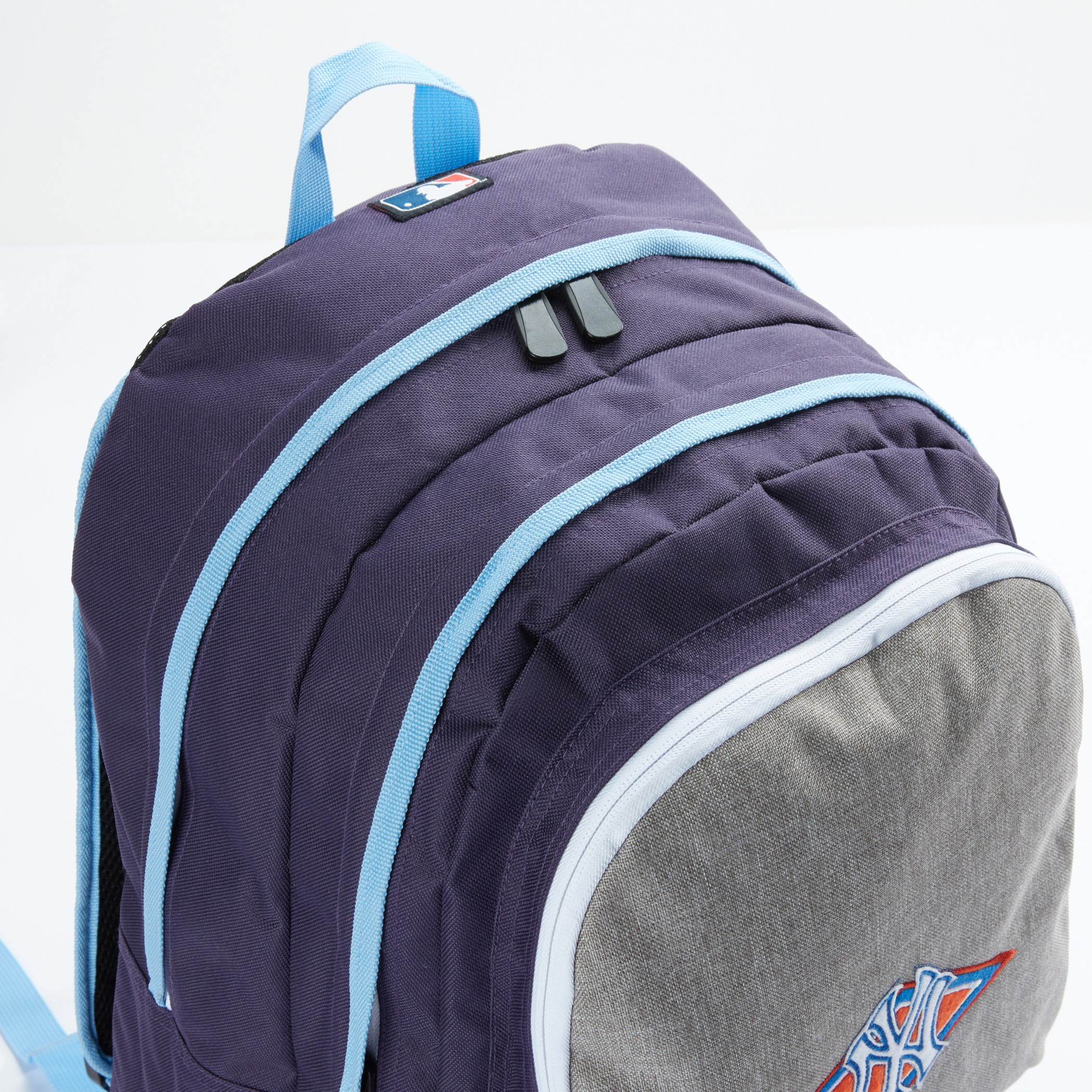 حقيبة ظهر مطرزة بسحاب إغلاق من نيويورك يانكيز-school-bagsandbackpacks-backpacks-image-4
