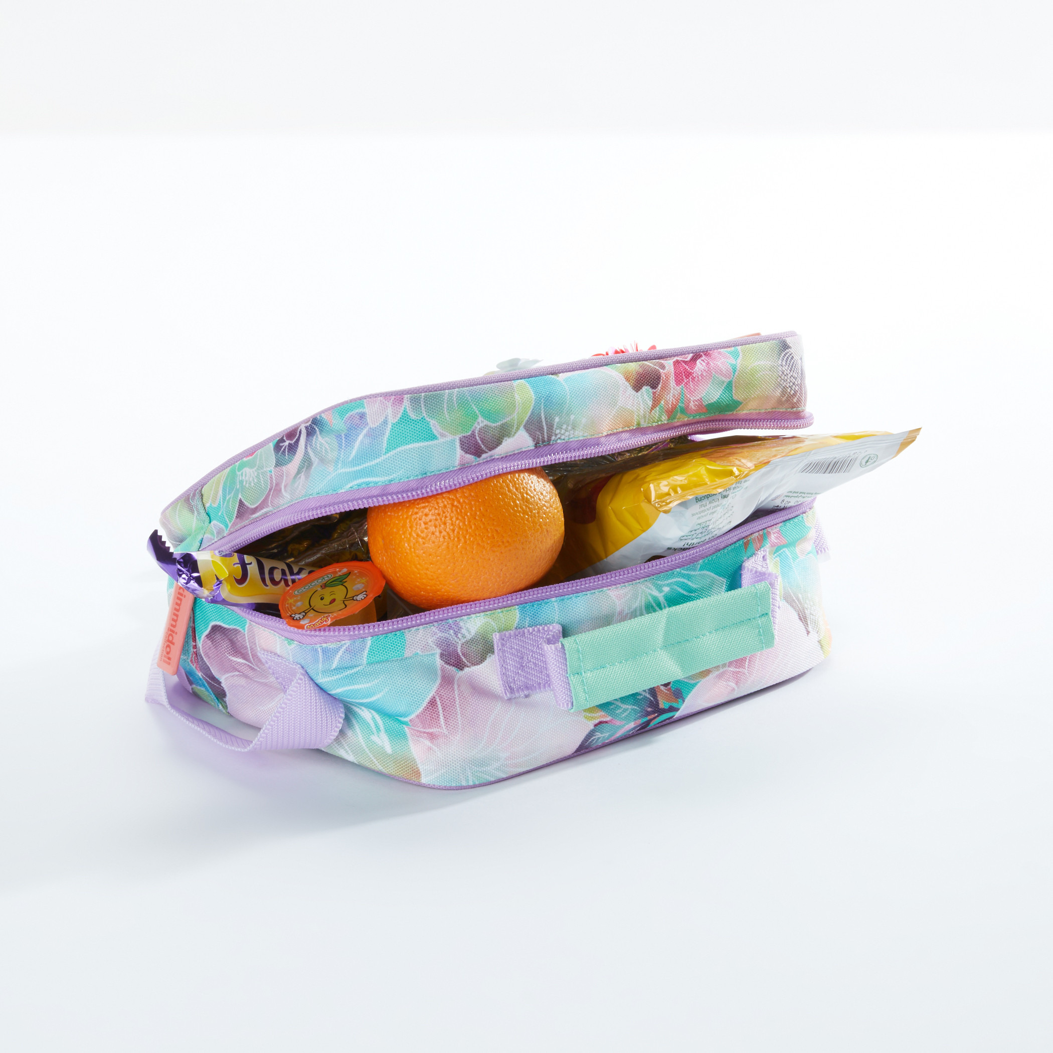 Kimmi Doll Printed Lunch Bag with Zip Closure and Adjustable Strap-school-lunchessentials-lunchbags-image-2