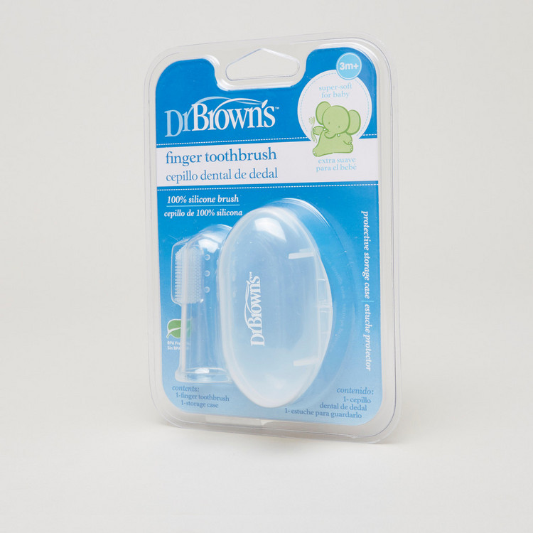 Dr. Brown's Finger Toothbrush with Case