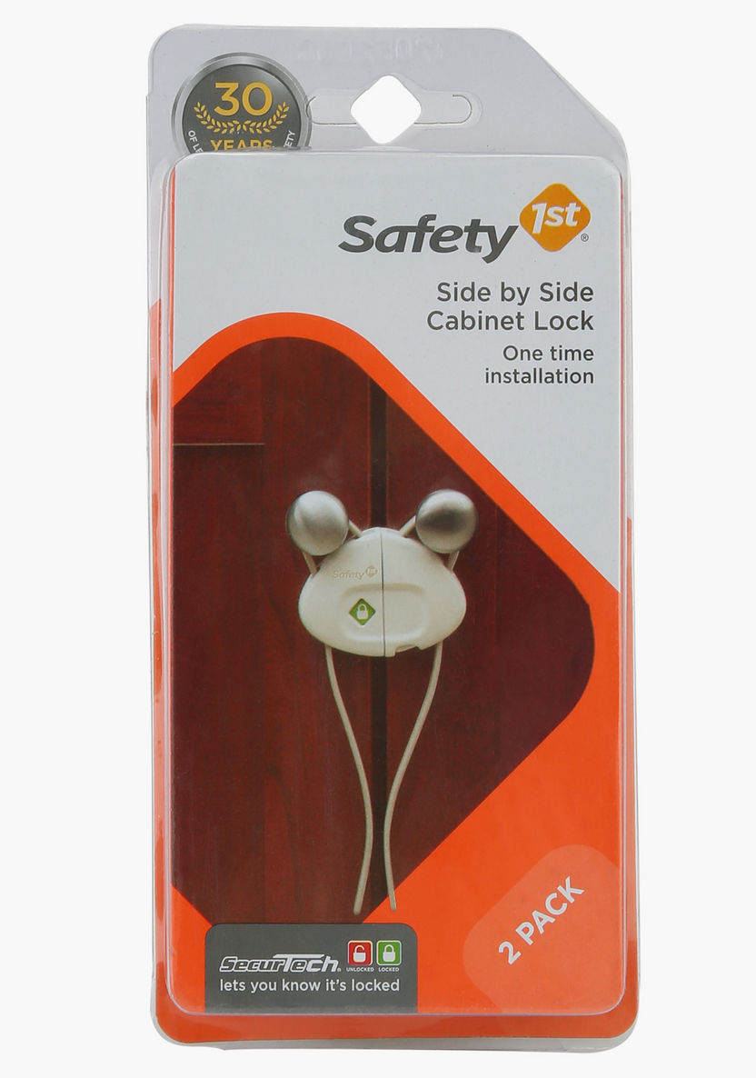 Safety 1st Side by Side Cabinet Lock-Babyproofing Accessories-image-0