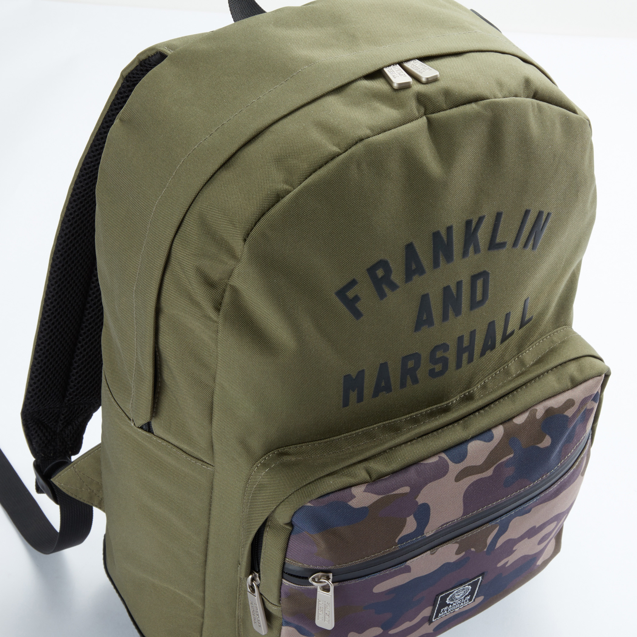 Franklin & Marshall Printed Backpack with Zip Closure-school-bagsandbackpacks-backpacks-image-4