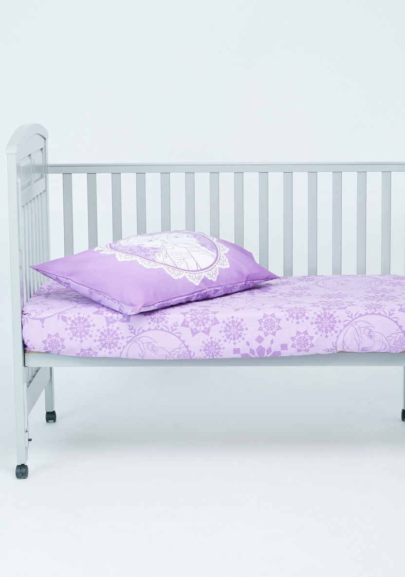 Frozen Printed 3-Piece Comforter Set - 130x170 cms-Baby Bedding-image-3