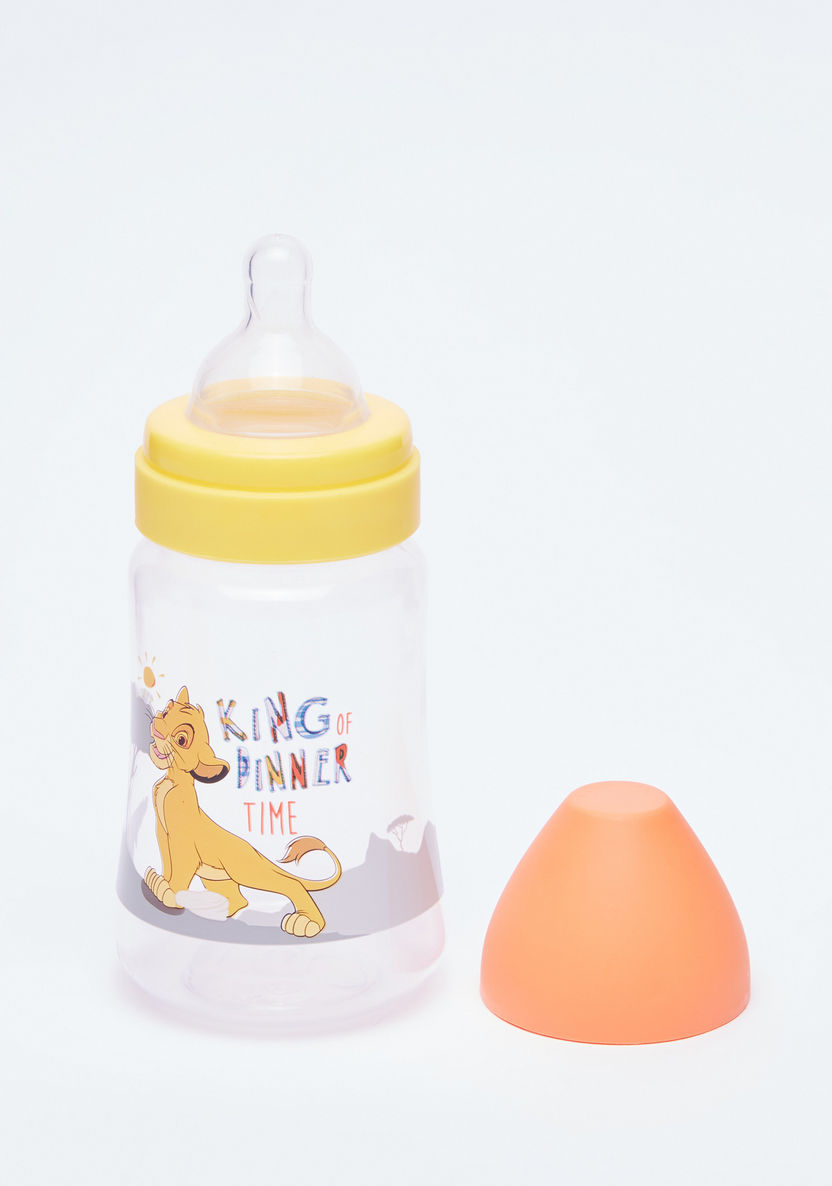 The Lion King Printed Feeding Bottle - 250 ml-Bottles and Teats-image-0