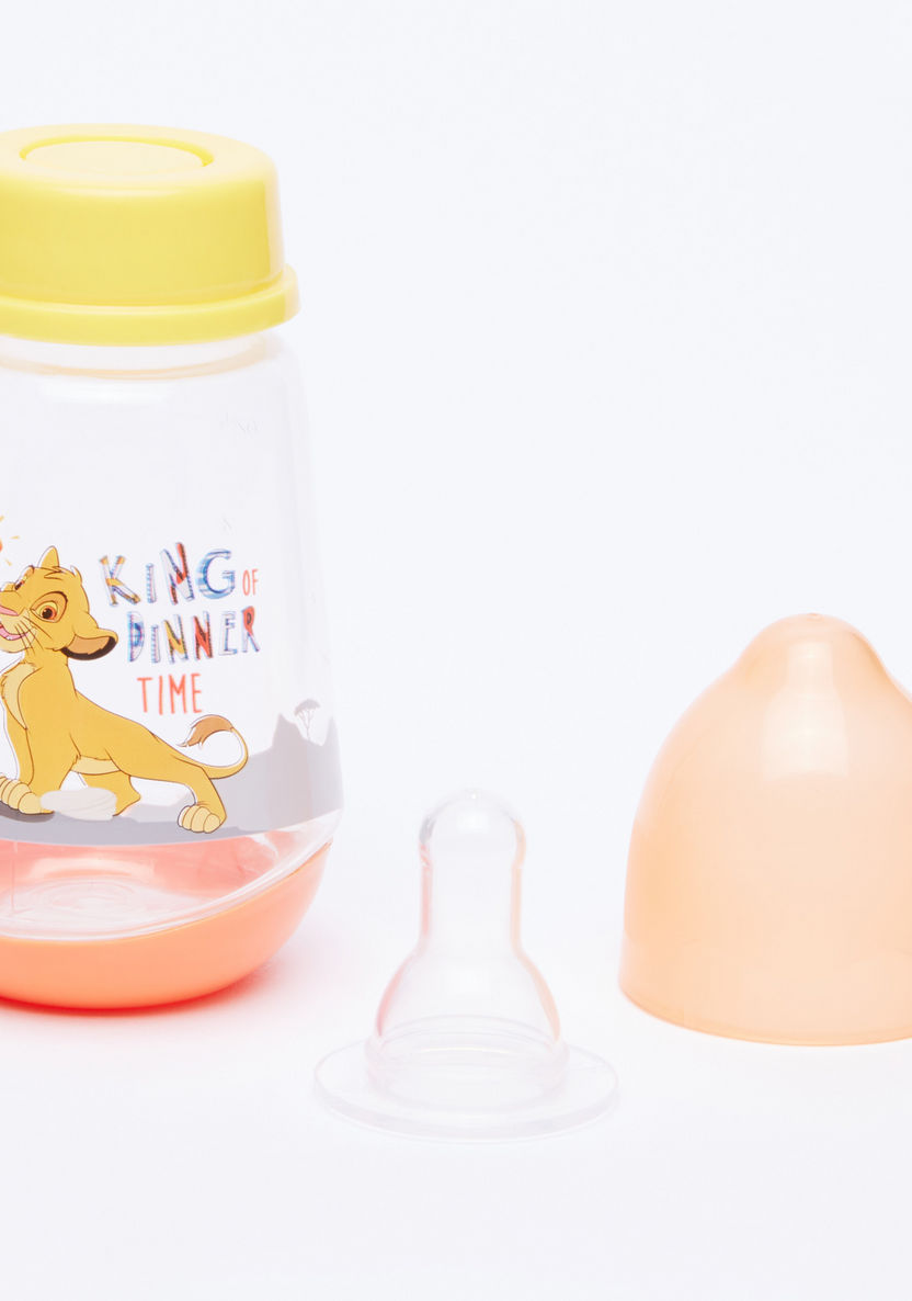 Lion King Printed Feeding Bottle - 150 ml-Bottles and Teats-image-4