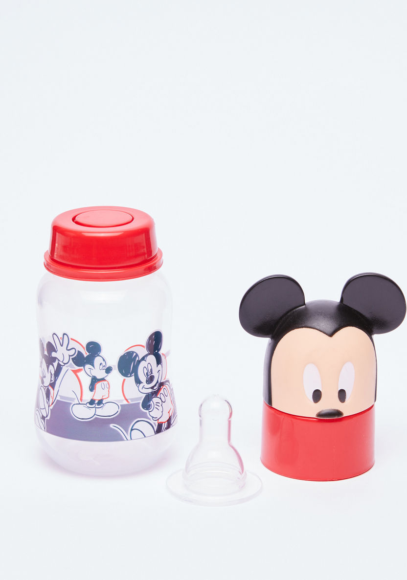 Mickey Mouse Printed Feeding Bottle - 150 ml-Bottles and Teats-image-4