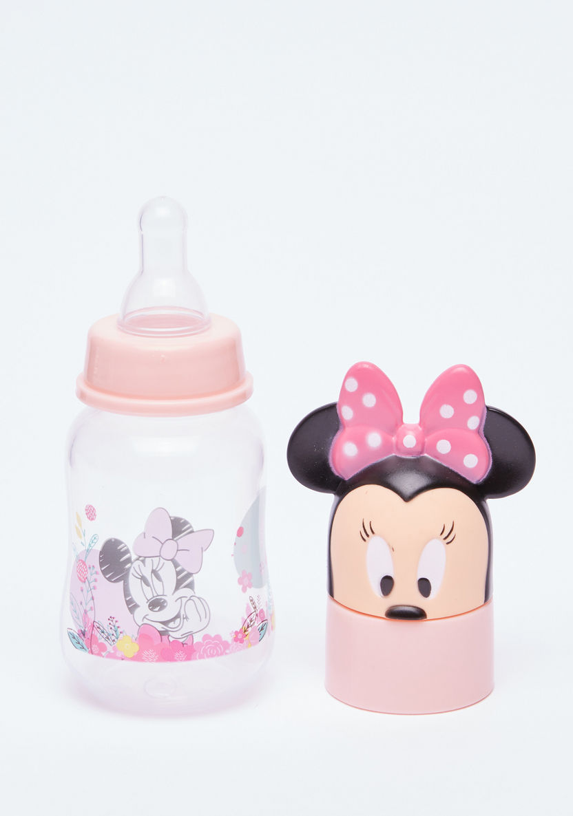 Minnie Mouse Printed Feeding Bottle - 150 ml-Bottles and Teats-image-0