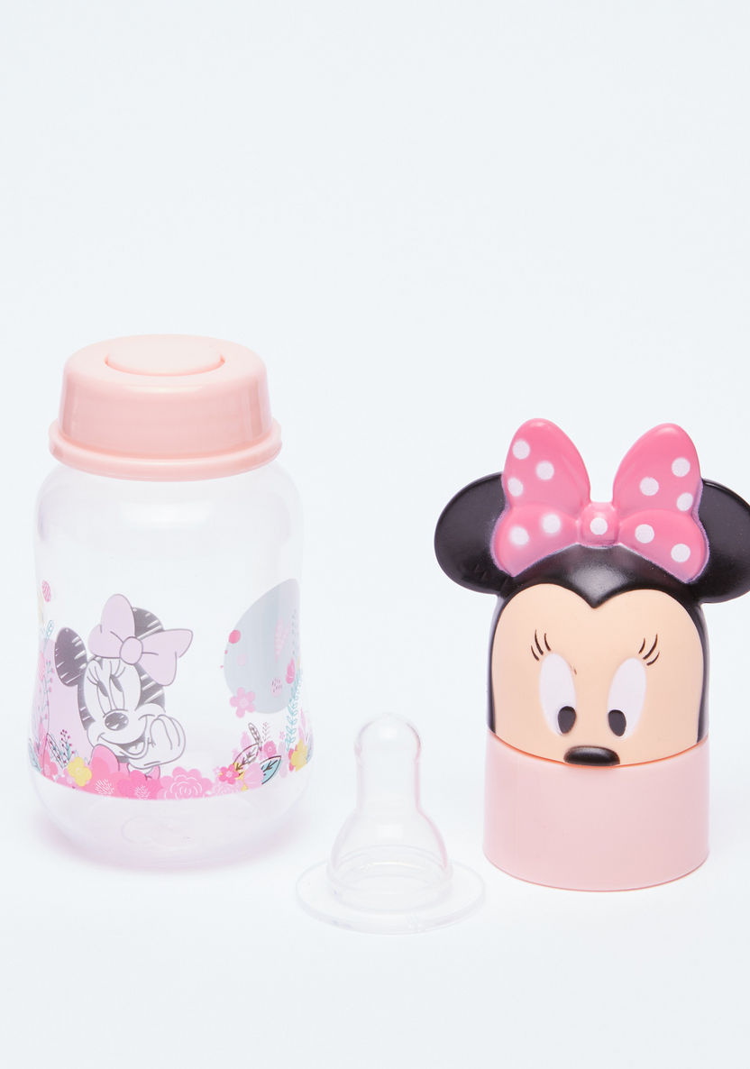 Minnie Mouse Printed Feeding Bottle - 150 ml-Bottles and Teats-image-4