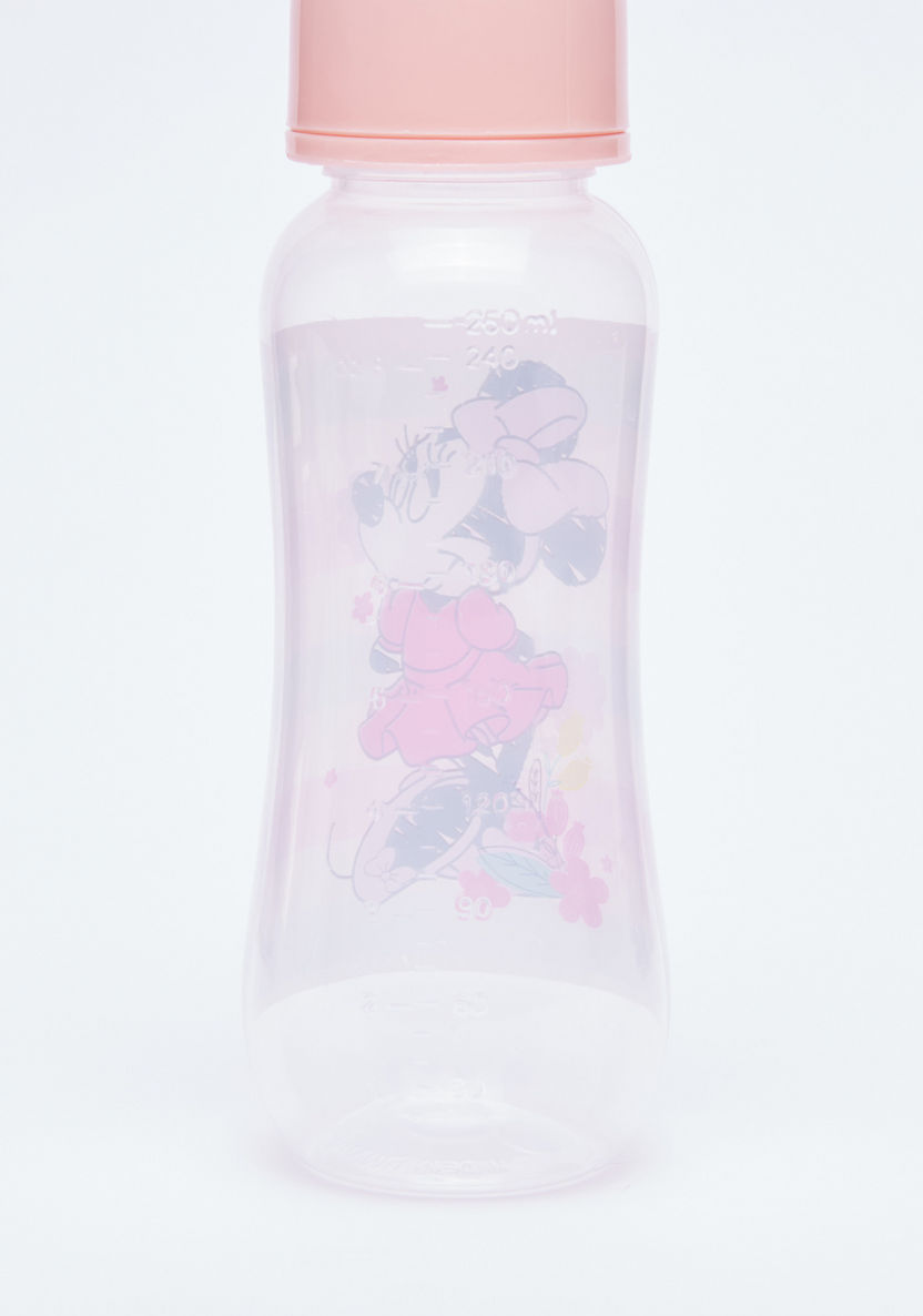 Minnie Mouse Printed Feeding Bottle - 250 ml-Bottles and Teats-image-4