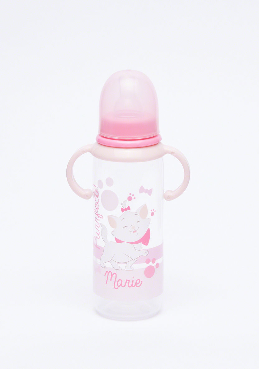 Marie the Cat Printed Feeding Bottle with Handles - 250 ml-Bottles and Teats-image-2