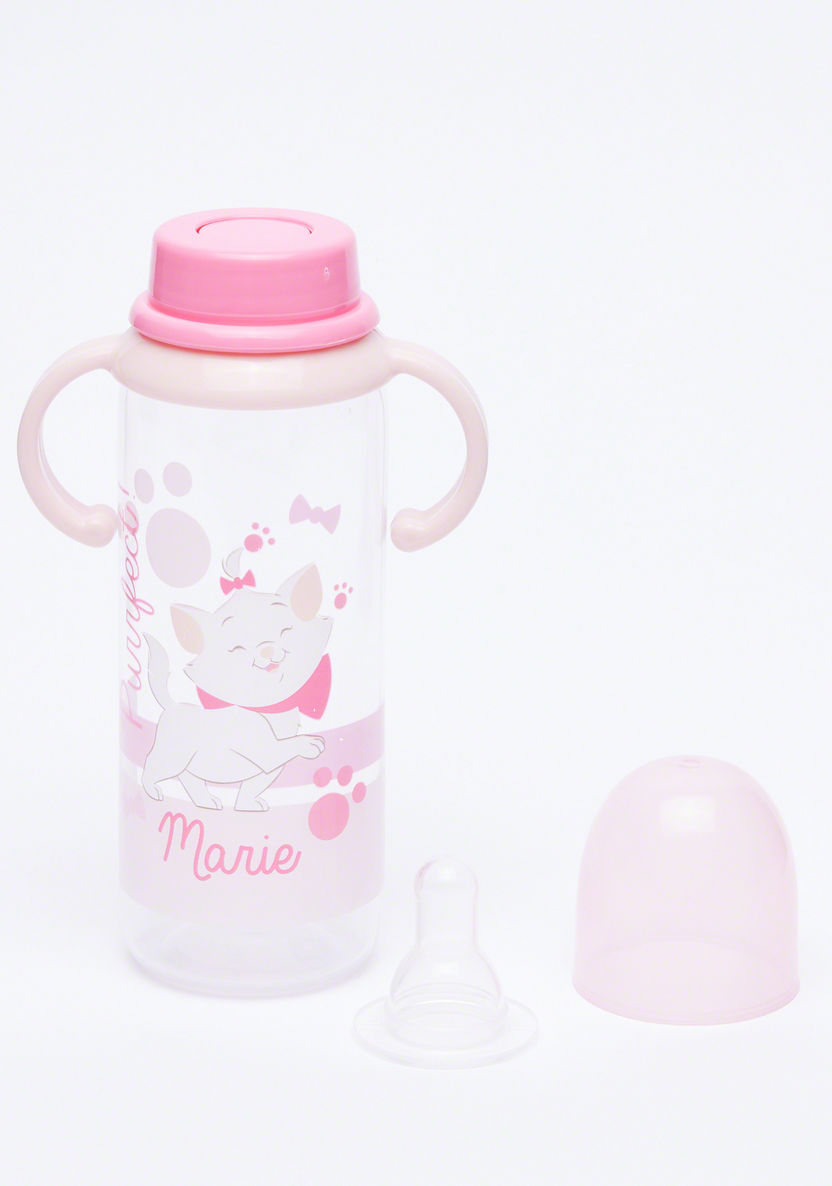 Marie the Cat Printed Feeding Bottle with Handles - 250 ml-Bottles and Teats-image-4