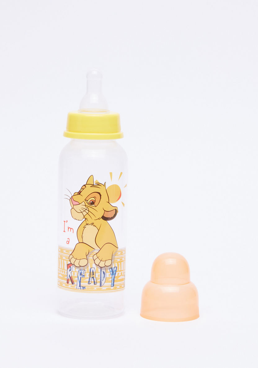 The Lion King Printed 4-Piece Feeding Bottles with Rack-Bottles and Teats-image-2