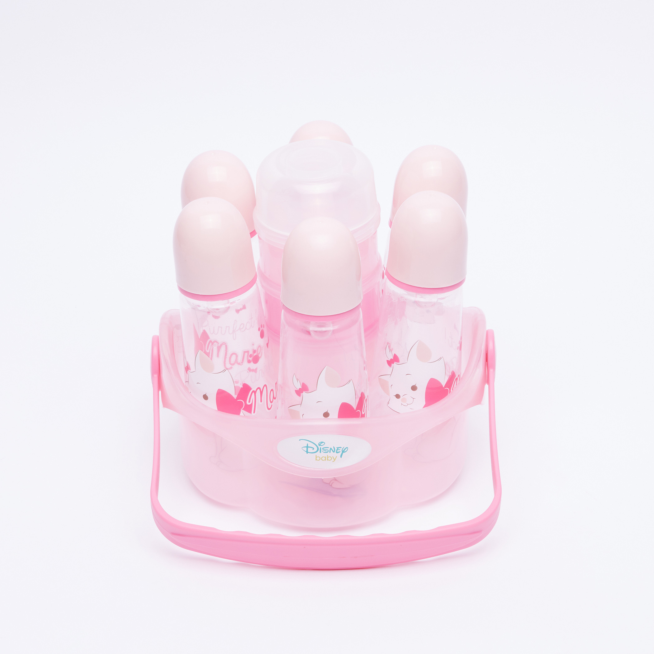 Marie Printed 7-Piece Feeding Bottle Set-baby-feeding-feedingbottles-bottlesandteats-image-1