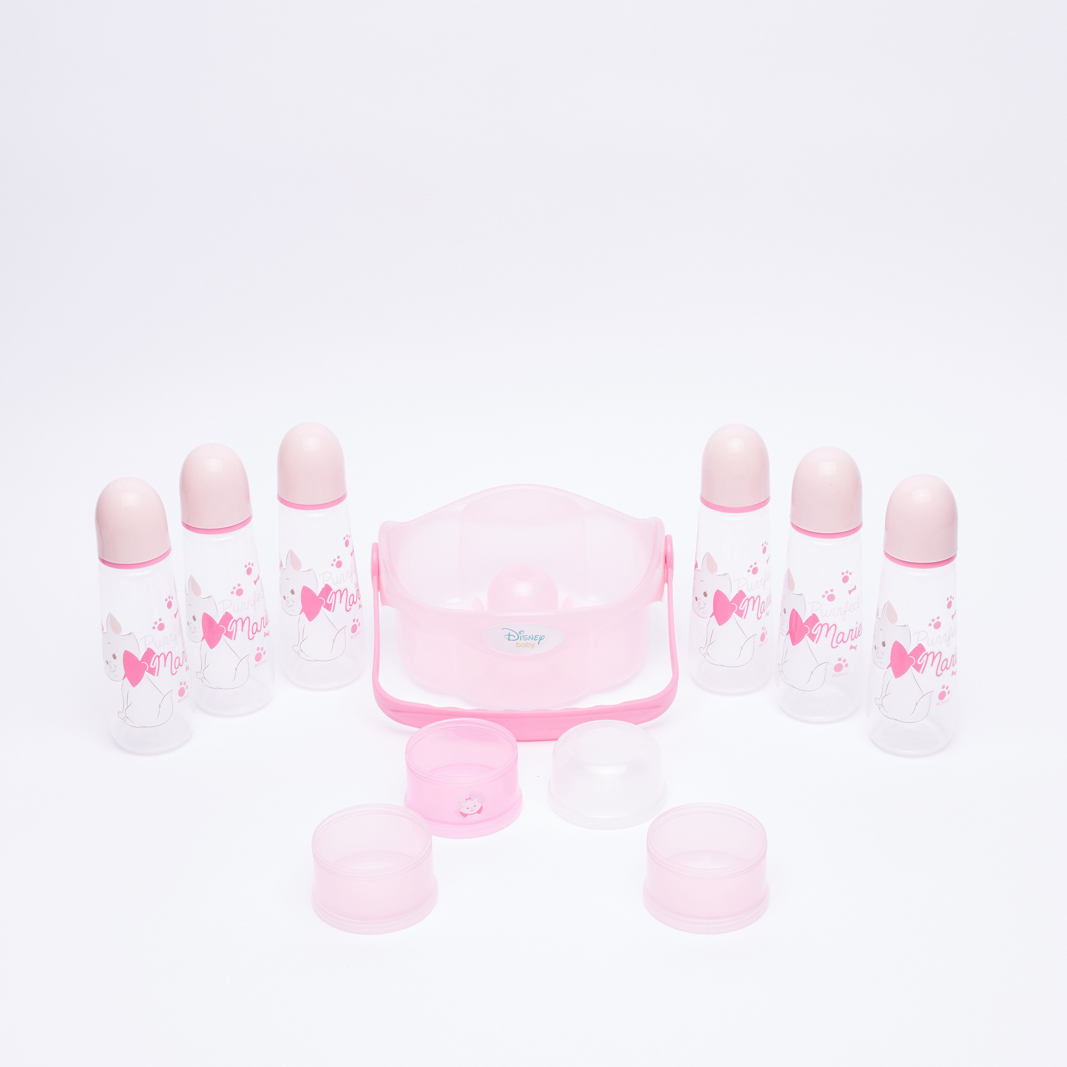 Marie Printed 7-Piece Feeding Bottle Set-baby-feeding-feedingbottles-bottlesandteats-image-2