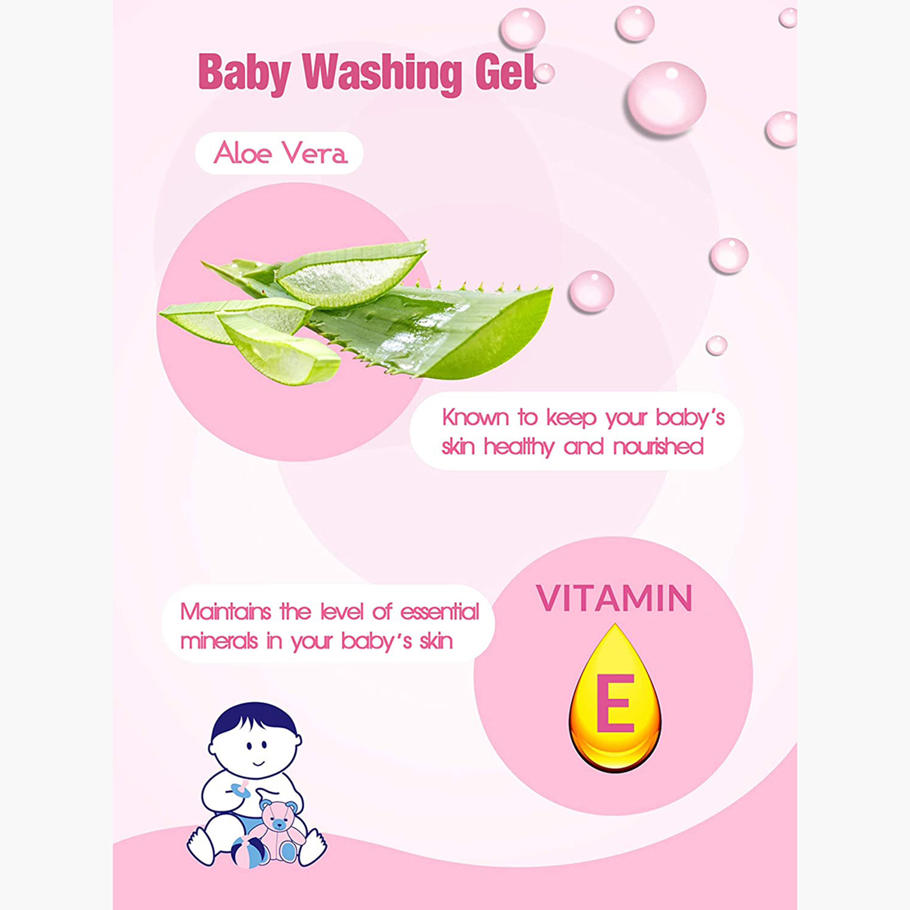 Cool & Cool Baby Washing Gel - 500 ml-baby-bathandcare-hairbodyskincare-image-3