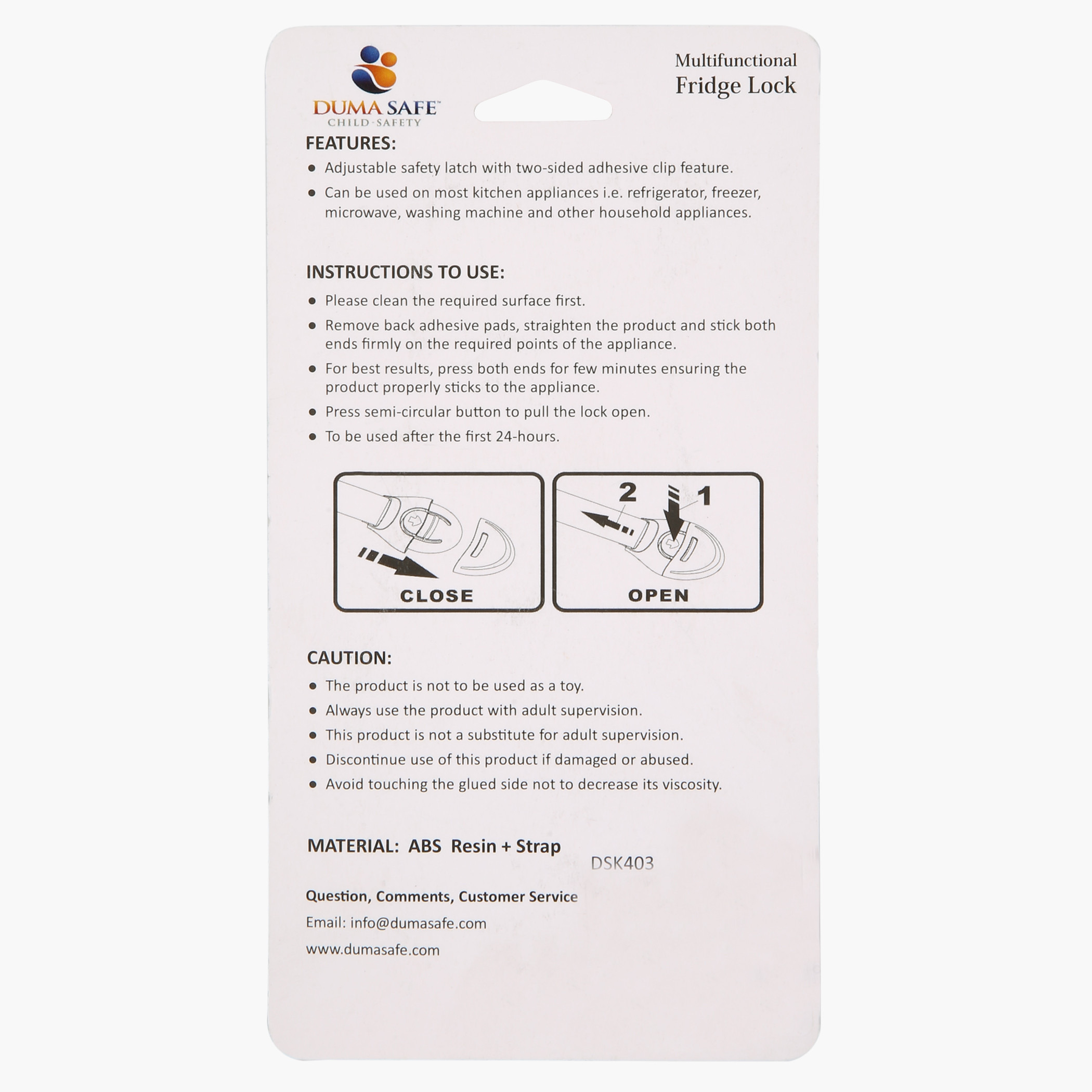 قفل الثلاجة متعدد الاستخدامات من دوما سيف-baby-healthandsafety-babyproofing-image-2